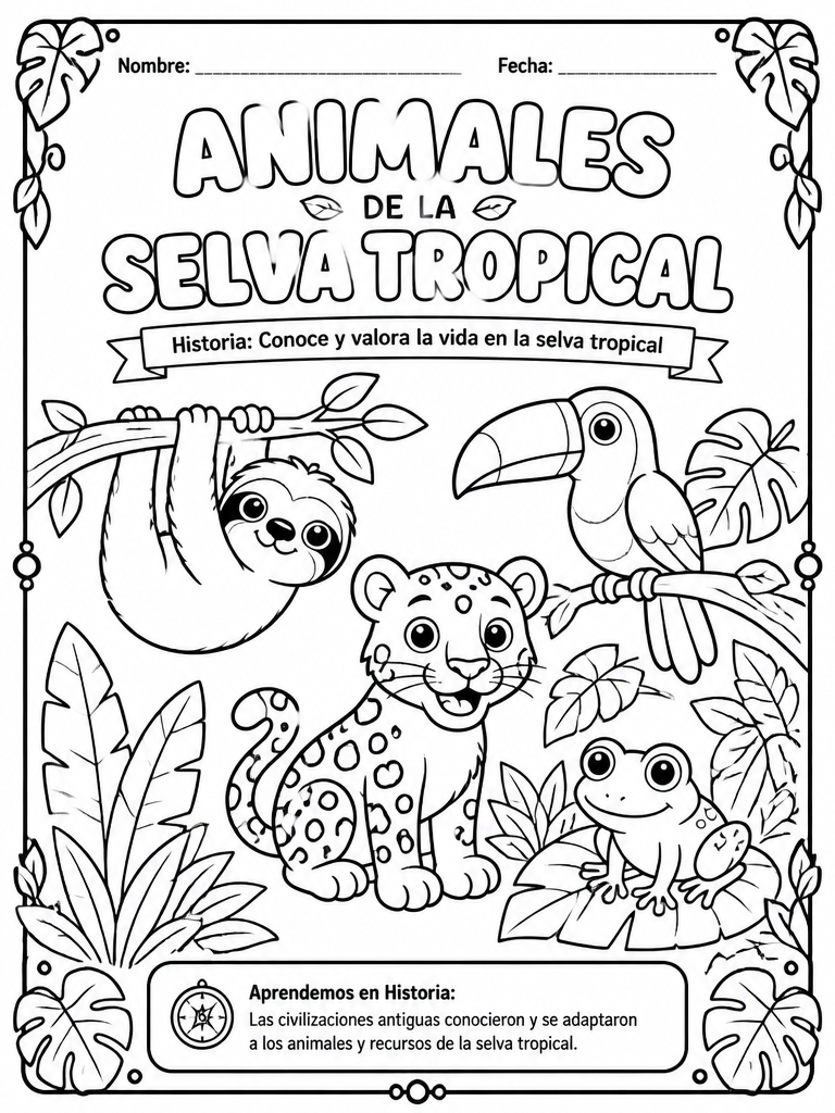 Animales de la Selva Tropical
