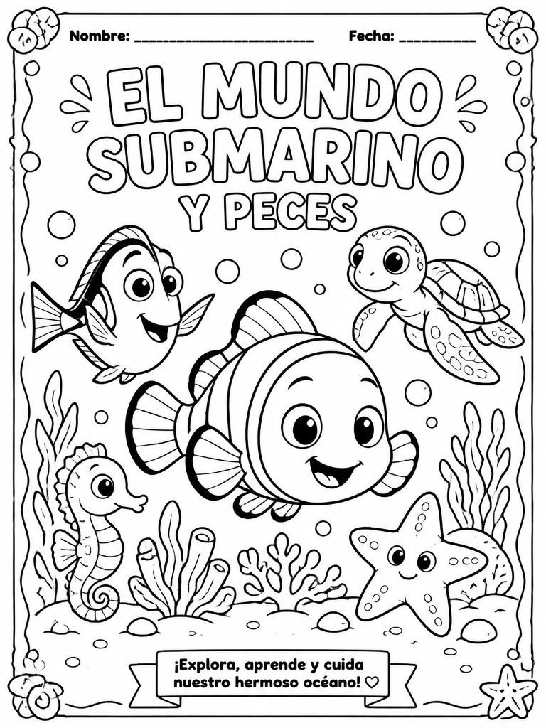El Mundo Submarino y Peces