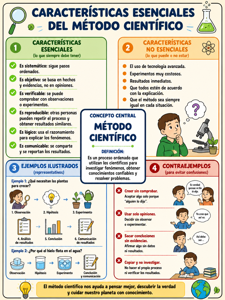 Características Esenciales del Método Científico