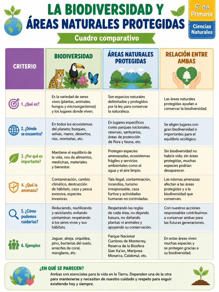 La Biodiversidad y Áreas Naturales Protegidas