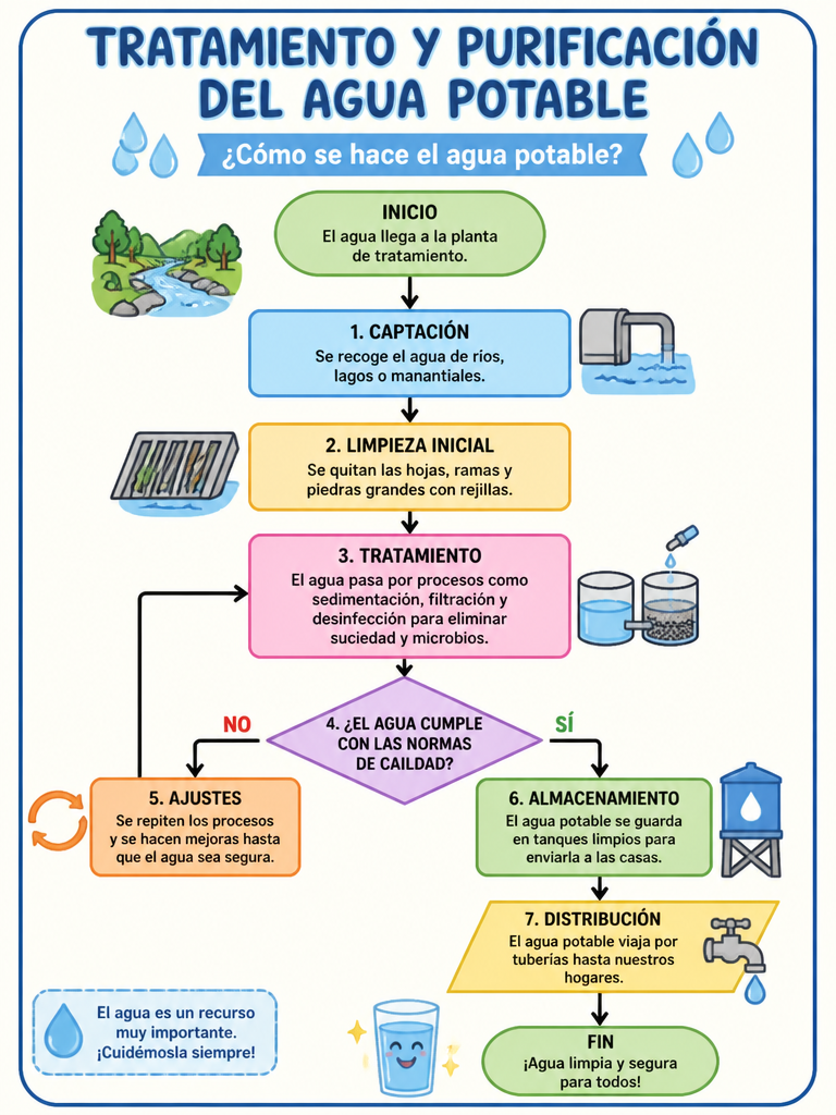Tratamiento y Purificación del Agua Potable