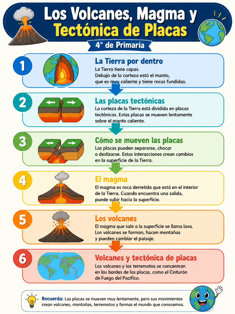 Los Volcanes, Magma y Tectónica de Placas