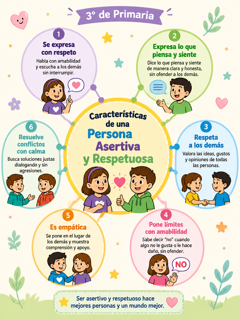 Características de una Persona Asertiva y Respetuosa