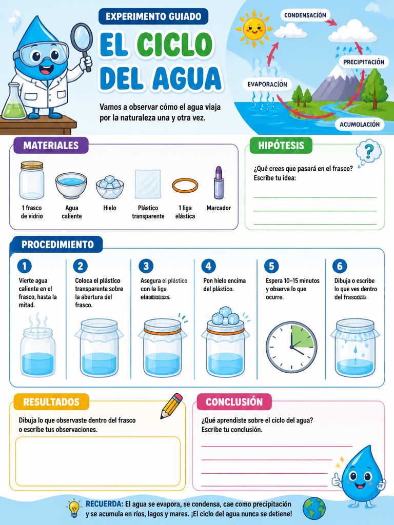 El ciclo del agua