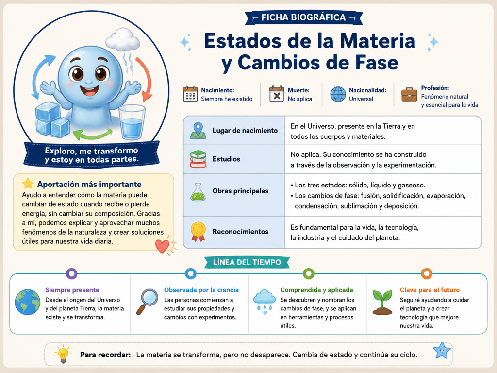 Estados de la Materia y Cambios de Fase