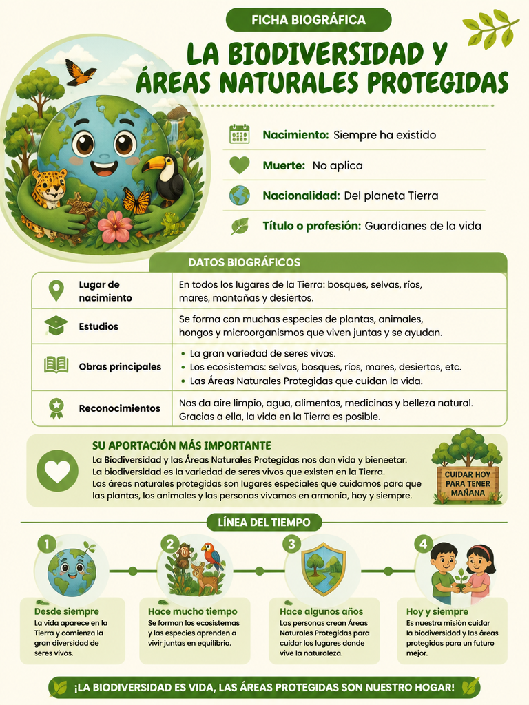 La Biodiversidad y Áreas Naturales Protegidas
