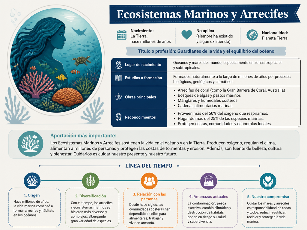 Ecosistemas Marinos y Arrecifes