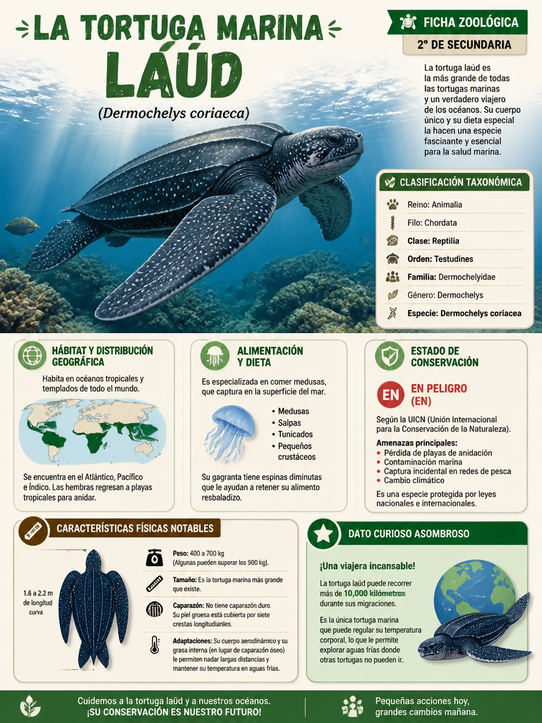 La Tortuga Marina Laúd