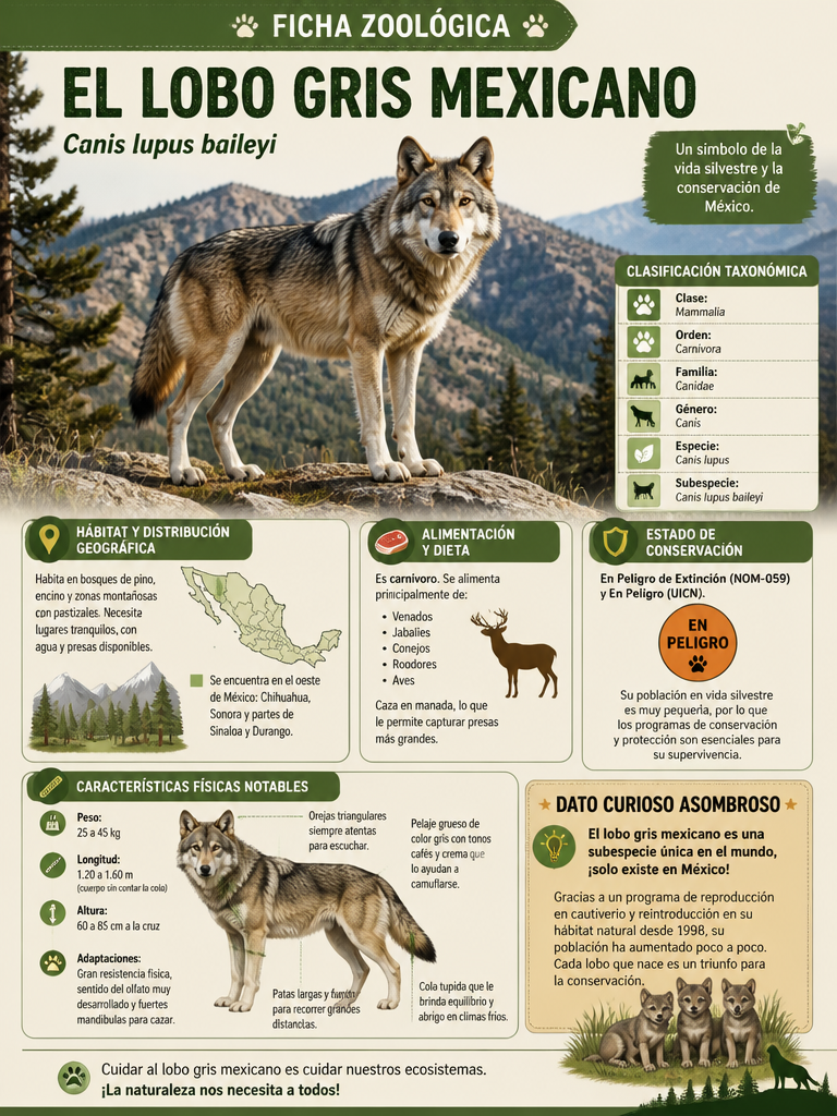 El Lobo Gris Mexicano