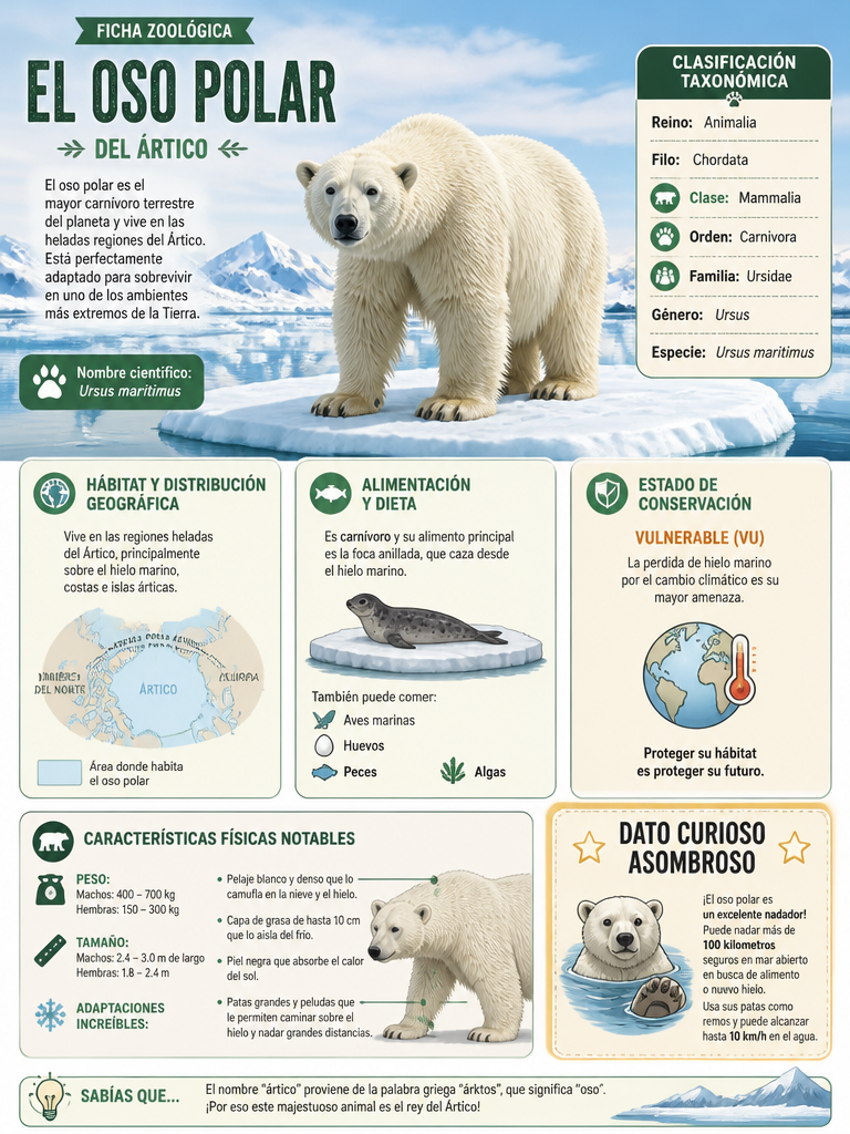 El Oso Polar del Ártico