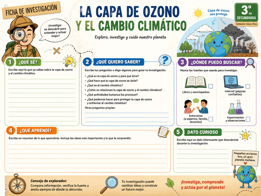 La Capa de Ozono y el Cambio Climático