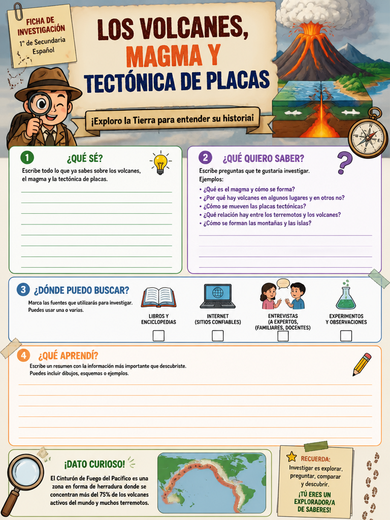 Los Volcanes, Magma y Tectónica de Placas
