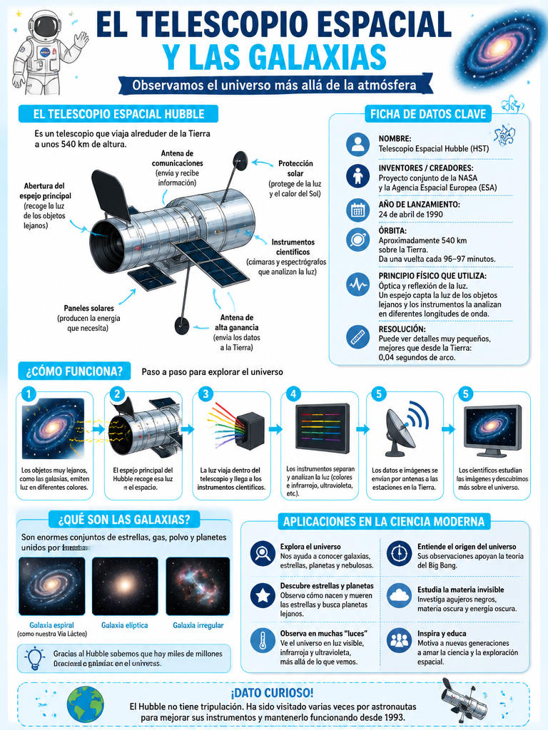 El Telescopio Espacial y las Galaxias
