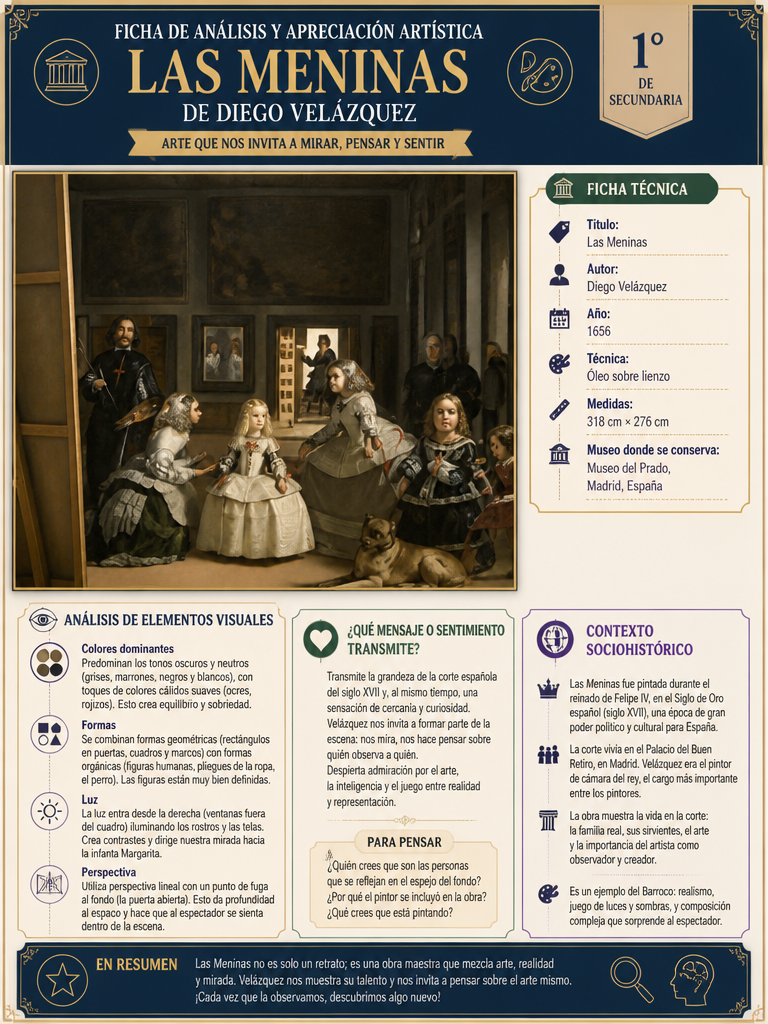 Las Meninas de Diego Velázquez