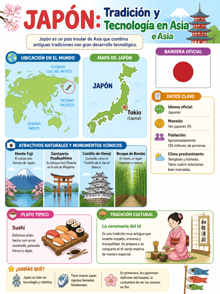 Japón: Tradición y Tecnología en Asia