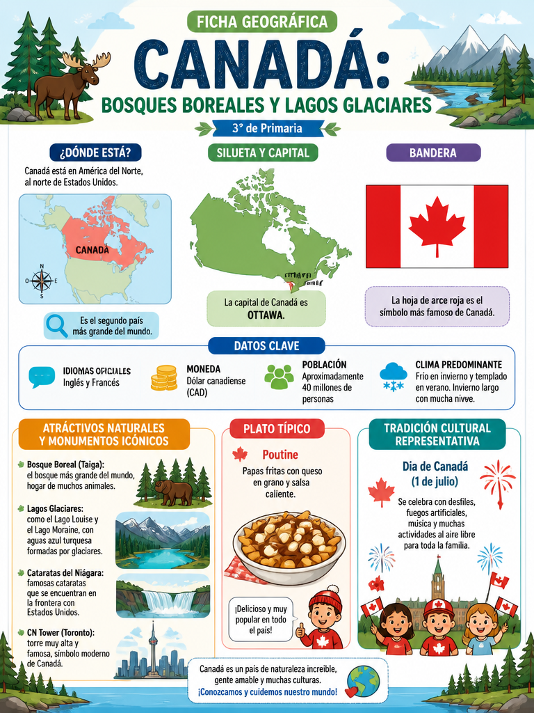 Canadá: Bosques Boreales y Lagos Glaciares