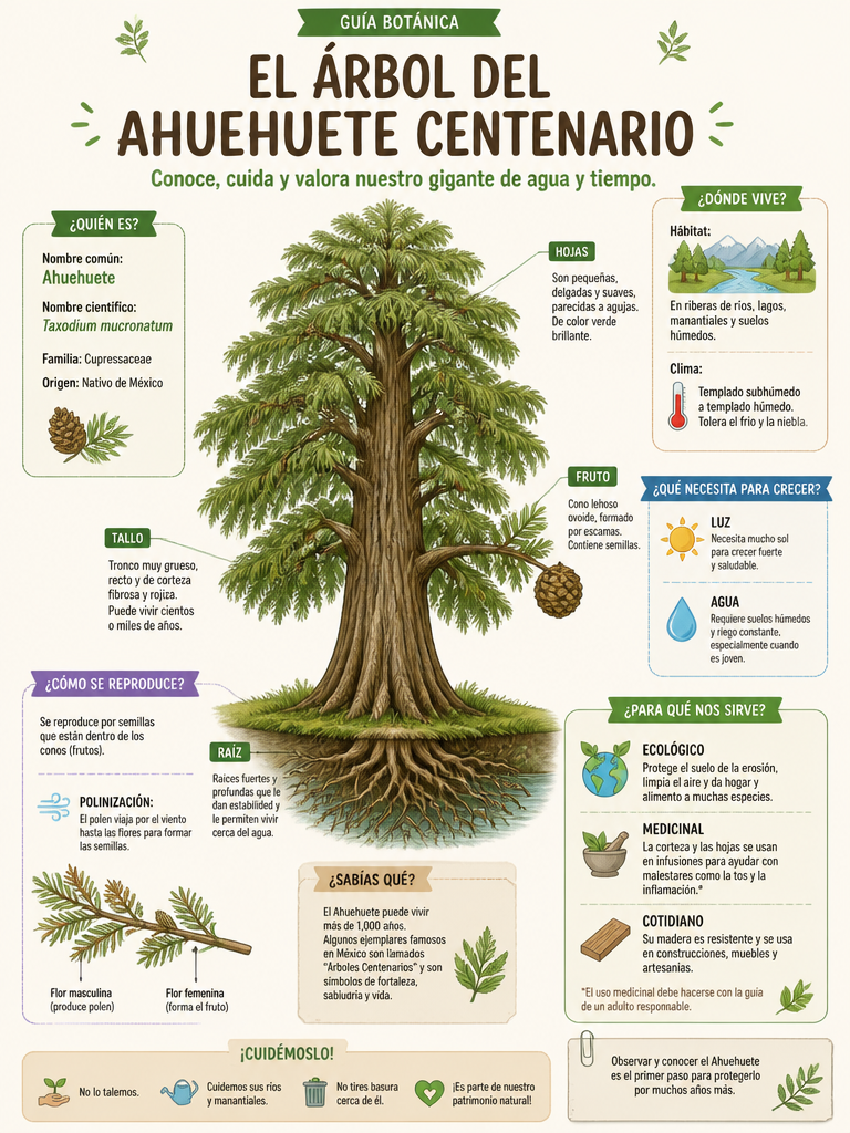El Árbol del Ahuehuete Centenario