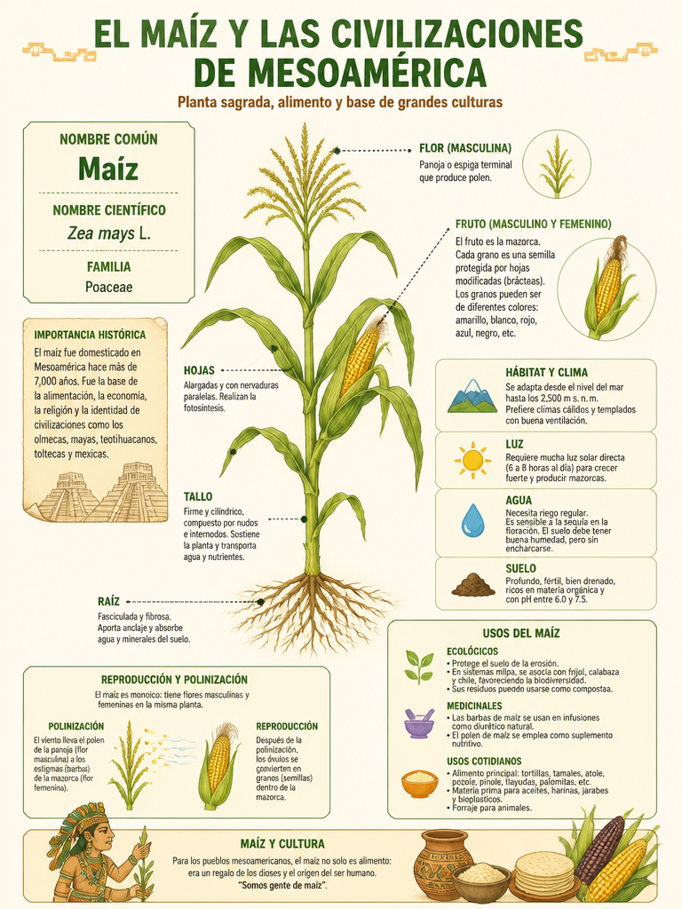 El Maíz y las Civilizaciones de Mesoamérica