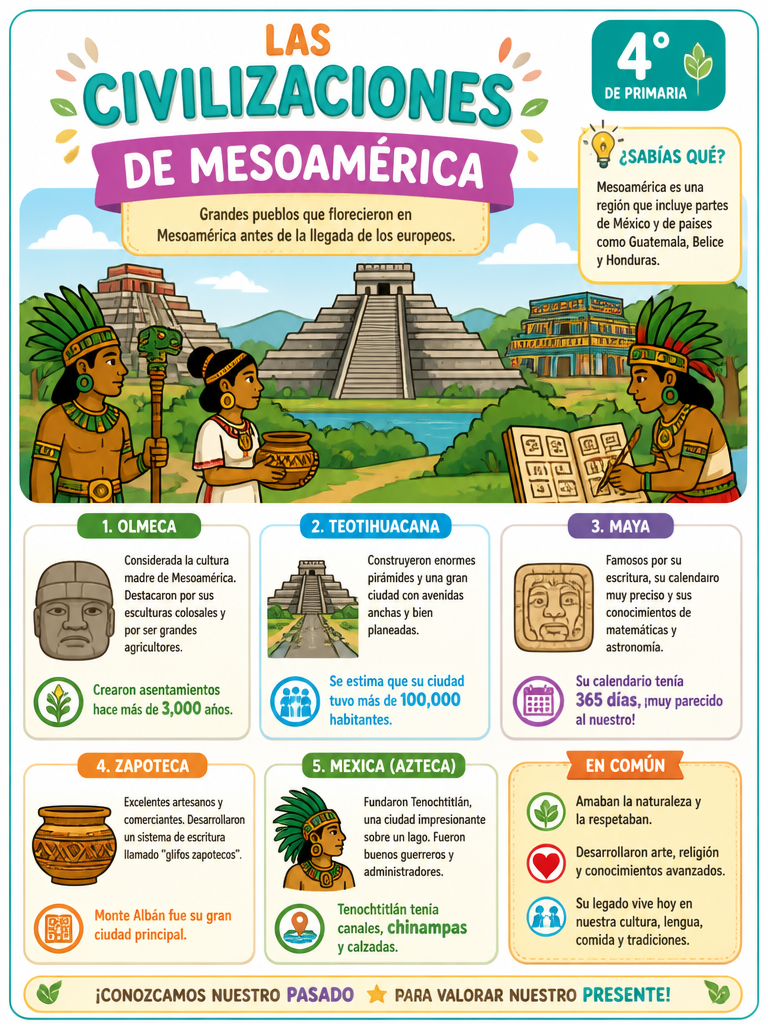 Las Civilizaciones de Mesoamérica