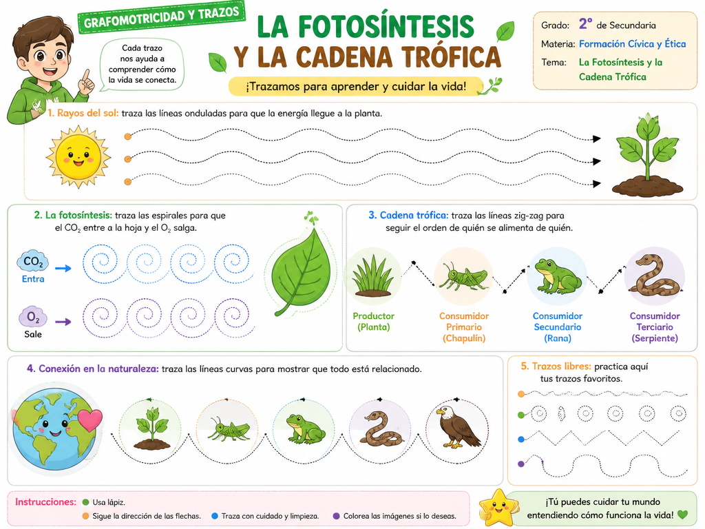 La Fotosíntesis y la Cadena Trófica