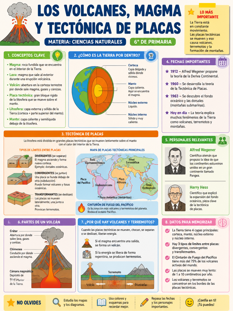 Los Volcanes, Magma y Tectónica de Placas