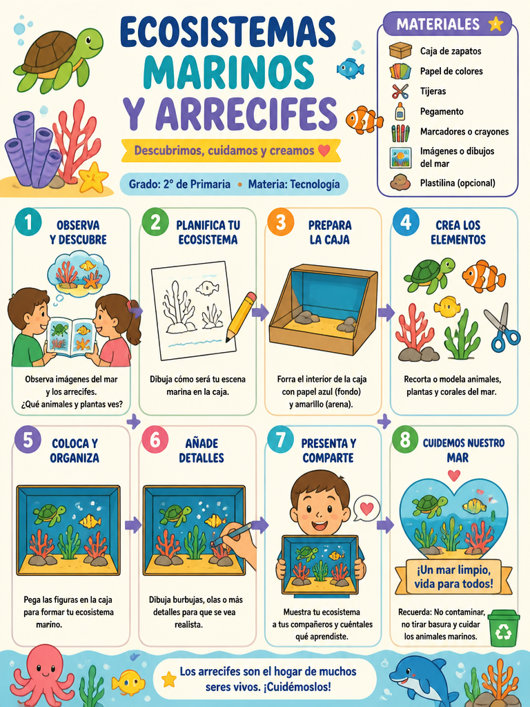 Ecosistemas Marinos y Arrecifes
