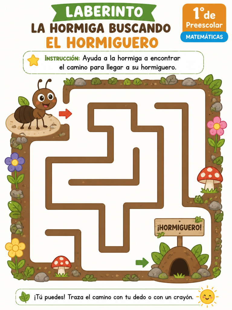 La Hormiga Buscando el Hormiguero