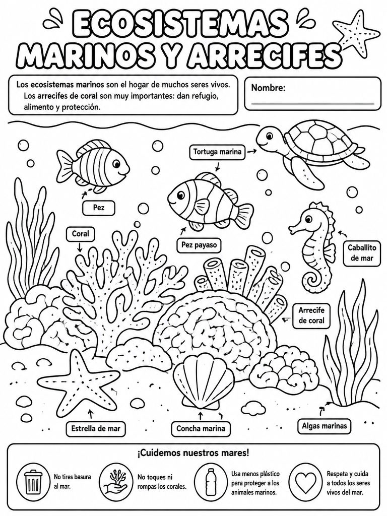 Ecosistemas Marinos y Arrecifes
