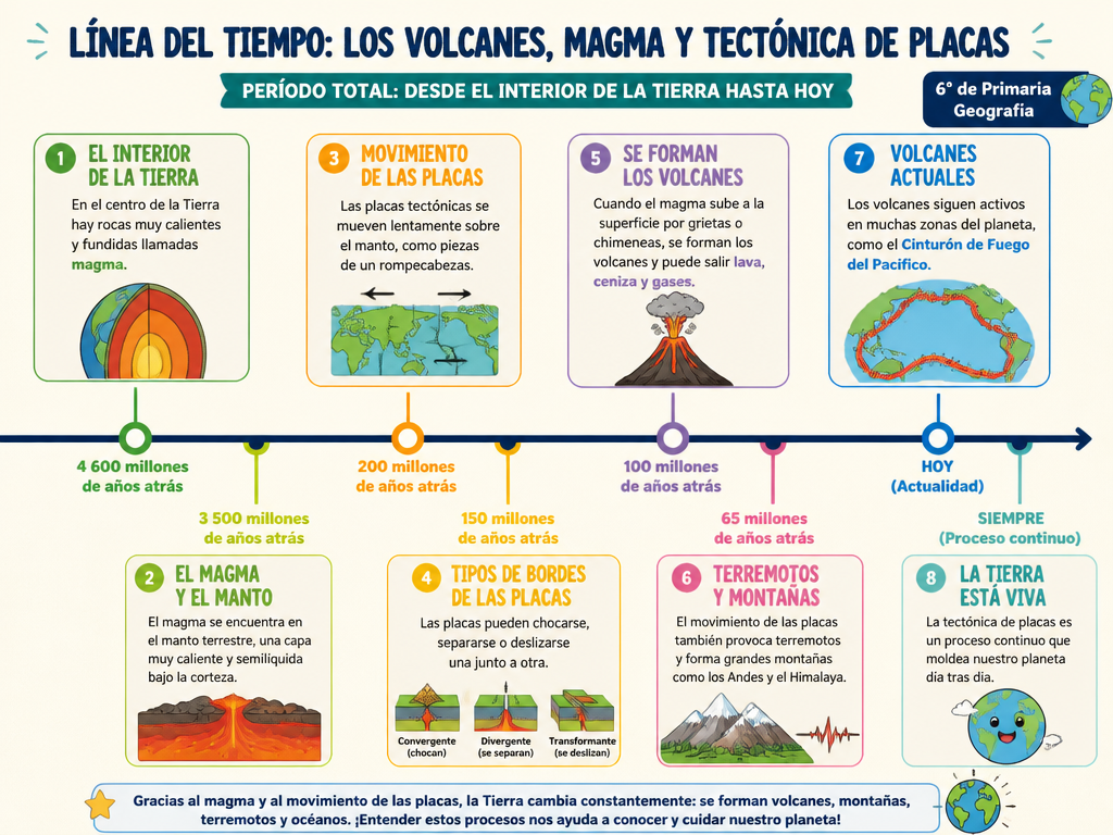 Los Volcanes, Magma y Tectónica de Placas