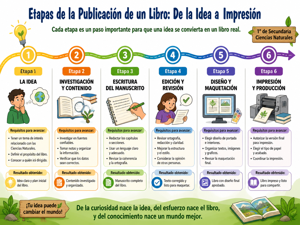 Etapas de la Publicación de un Libro: De la Idea a la Impresión