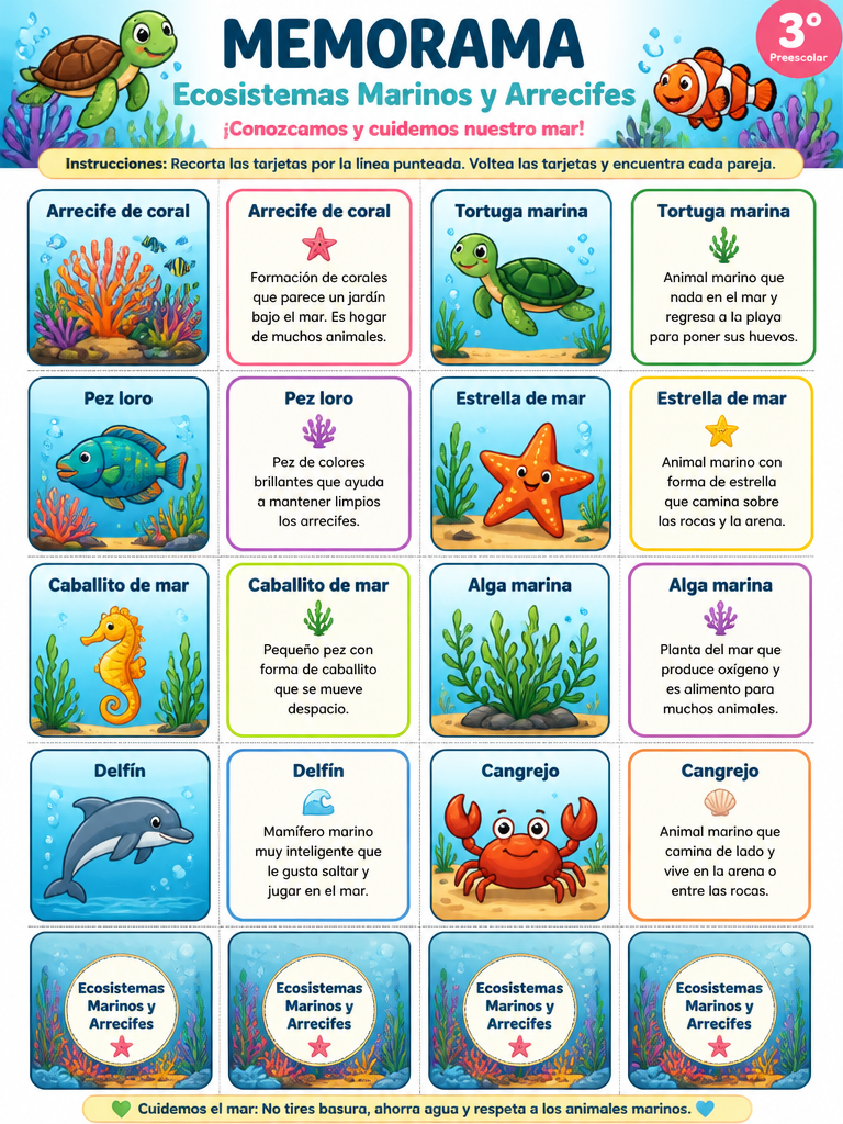 Ecosistemas Marinos y Arrecifes