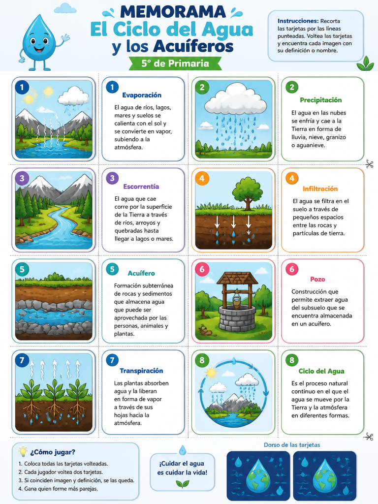 El Ciclo del Agua y los Acuíferos