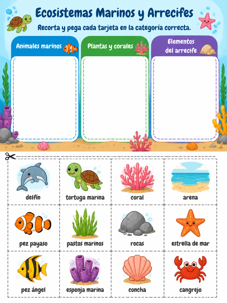 Ecosistemas Marinos y Arrecifes