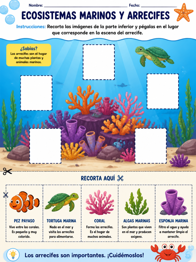 Ecosistemas Marinos y Arrecifes