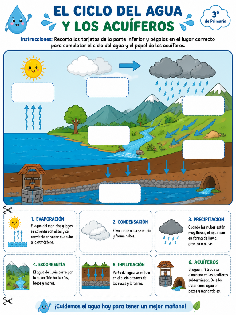 El Ciclo del Agua y los Acuíferos