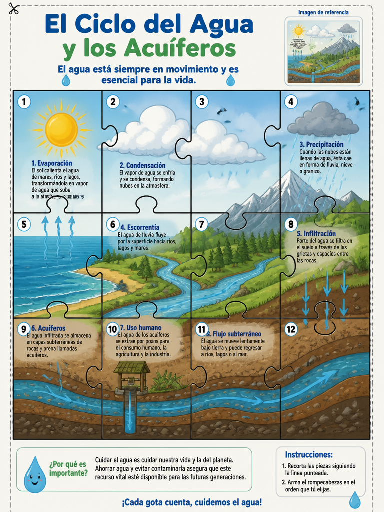 El Ciclo del Agua y los Acuíferos
