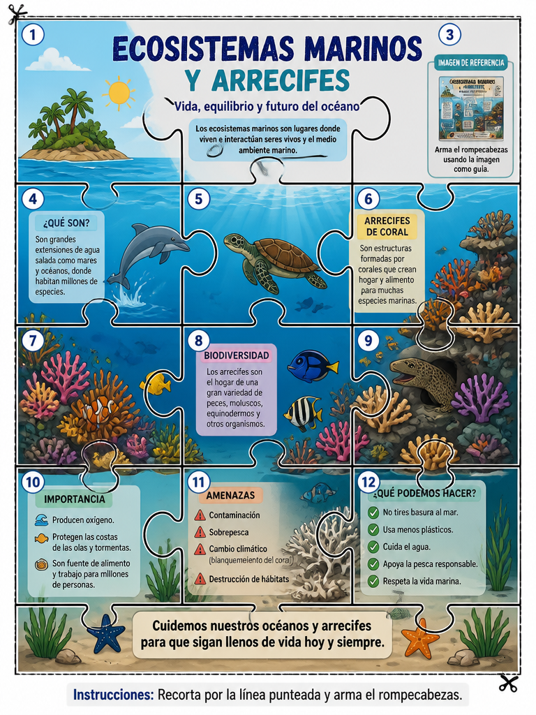 Ecosistemas Marinos y Arrecifes