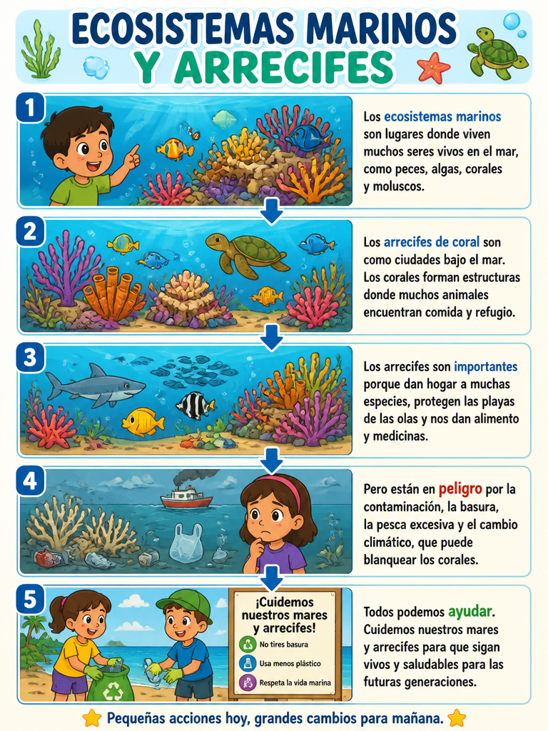 Ecosistemas Marinos y Arrecifes