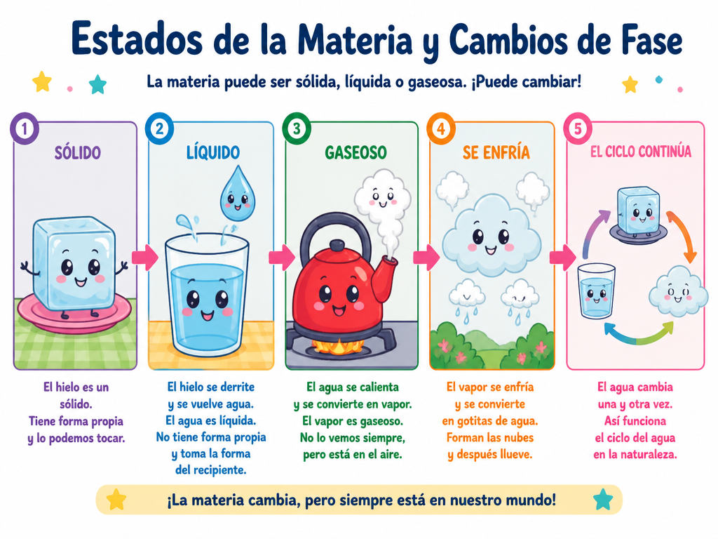 Estados de la Materia y Cambios de Fase