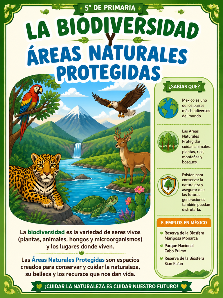 La Biodiversidad y Áreas Naturales Protegidas