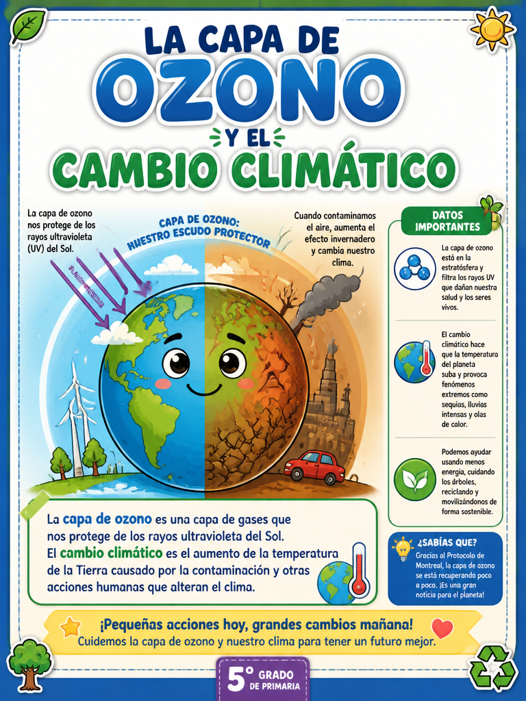 La Capa de Ozono y el Cambio Climático