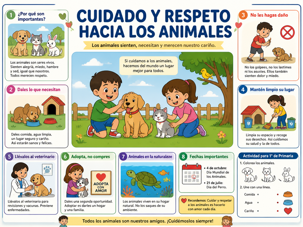Cuidado y respeto hacia los animales — imagen 1 de 1